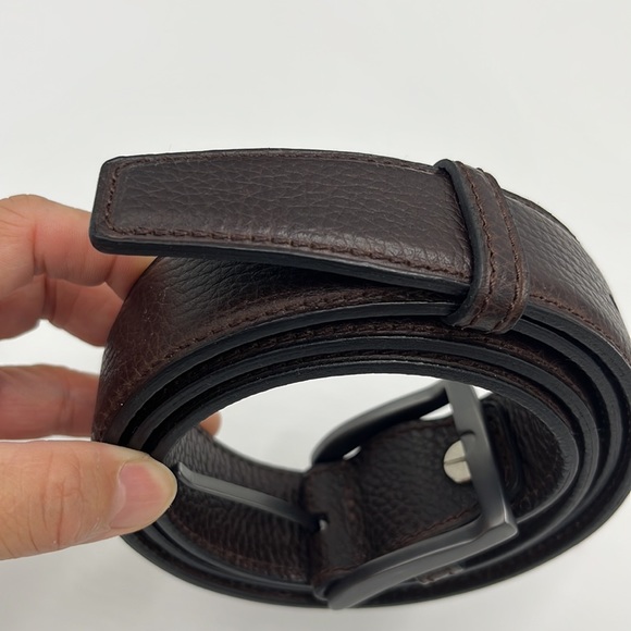 Calfskin men’s leather belt with card holder/ best gift 🎁 - Picture 9 of 12